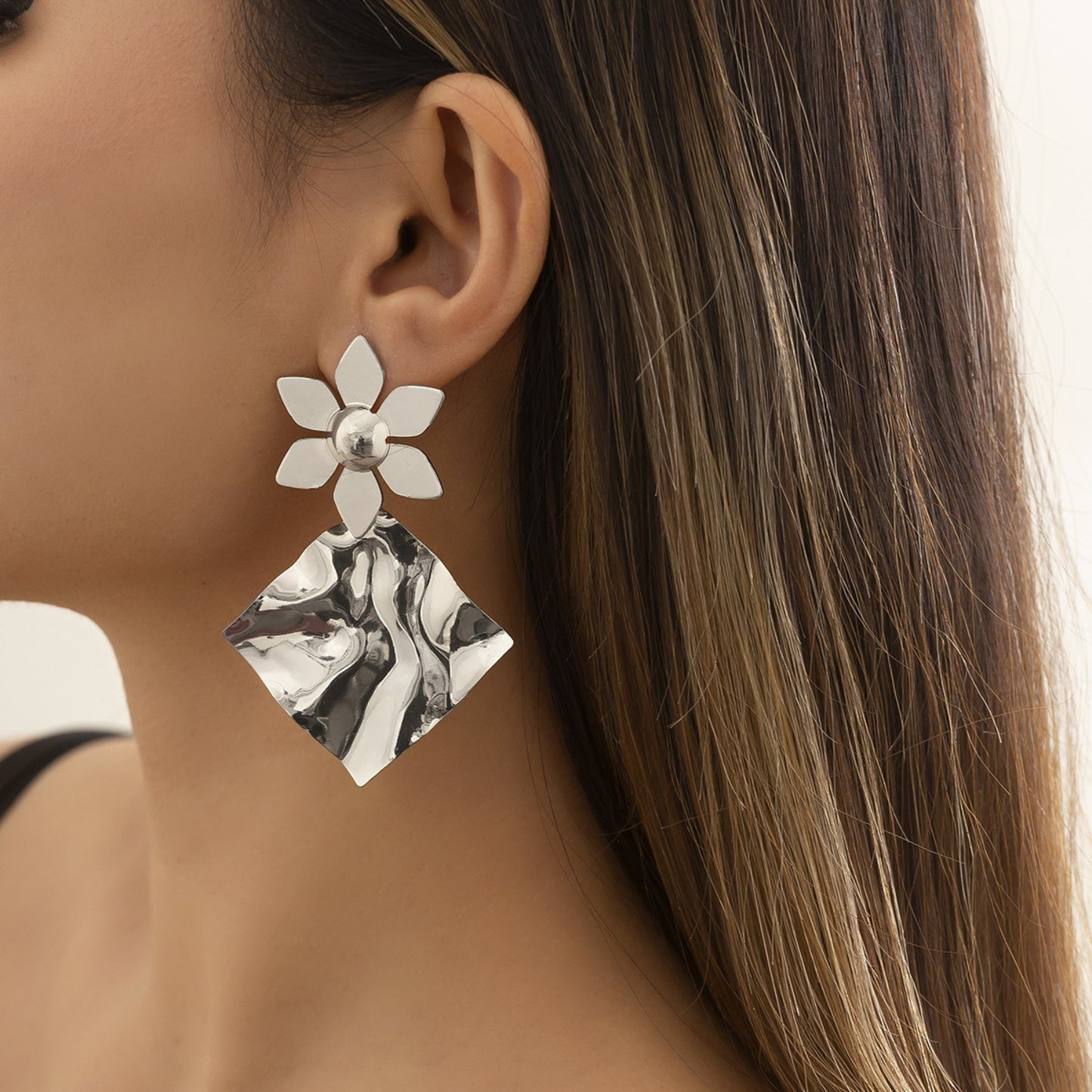 Drop Dangle Earrings Ethnic Enamel Hook Earring Unique Statement Earrings Accessories for Women