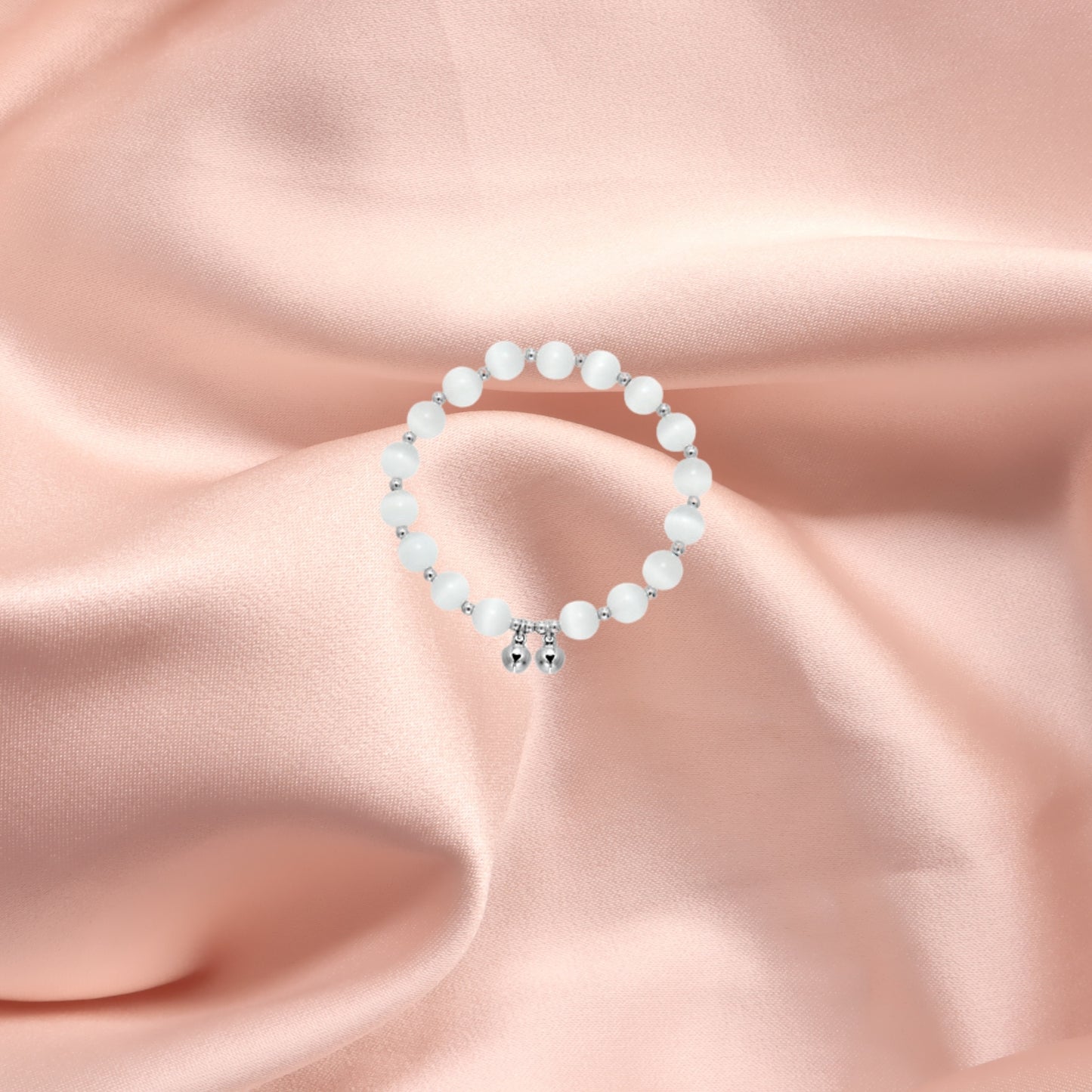 Beautiful Cat’s Eye Stone Stretch Bracelet