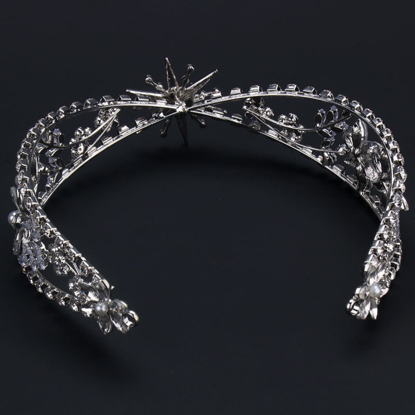 Princess Crown for Women and Girls Crystal Headbands for Bridal, Princess for Wedding and Party
