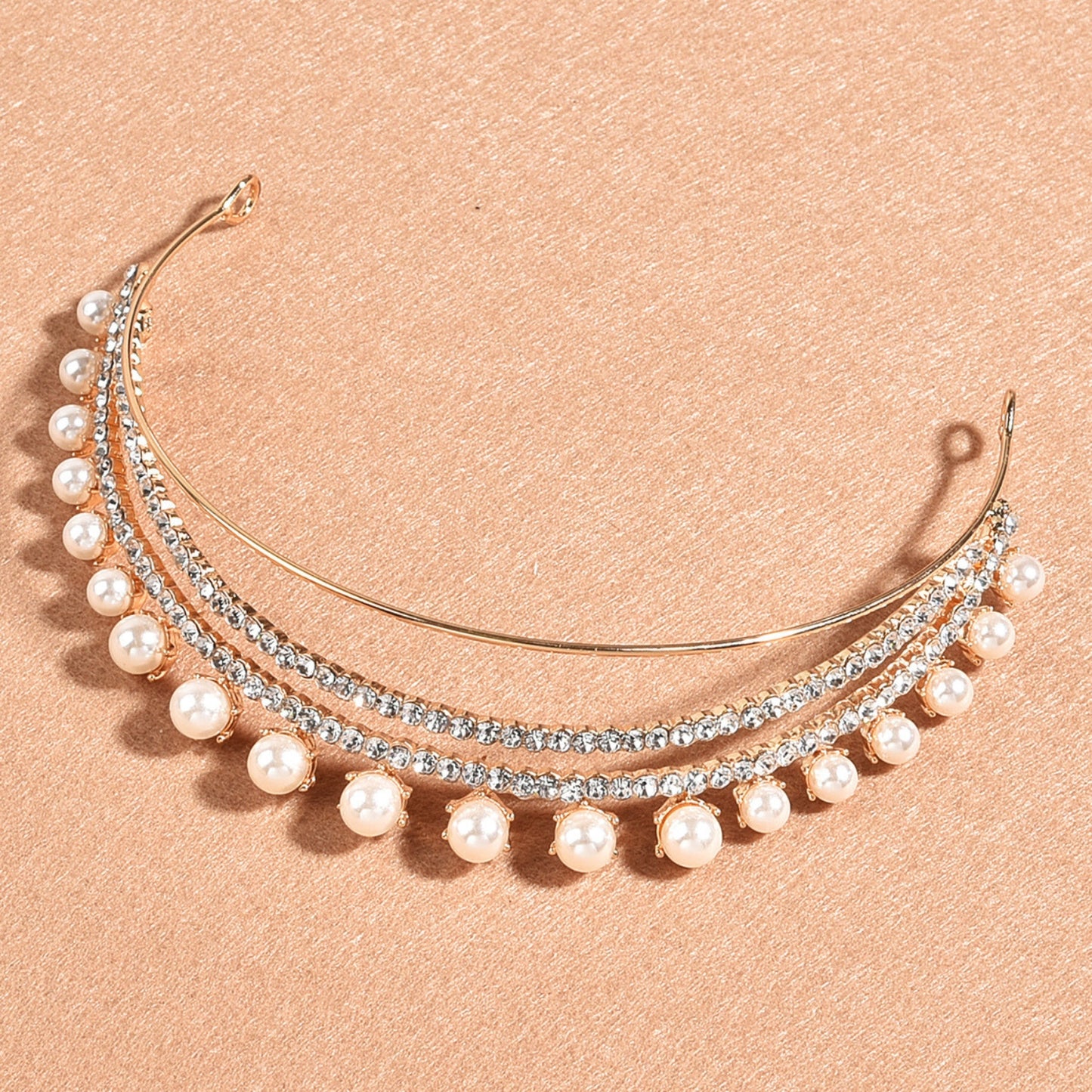 Bride Wedding Tiaras and Crowns for Women Rhinestone Queen Crown