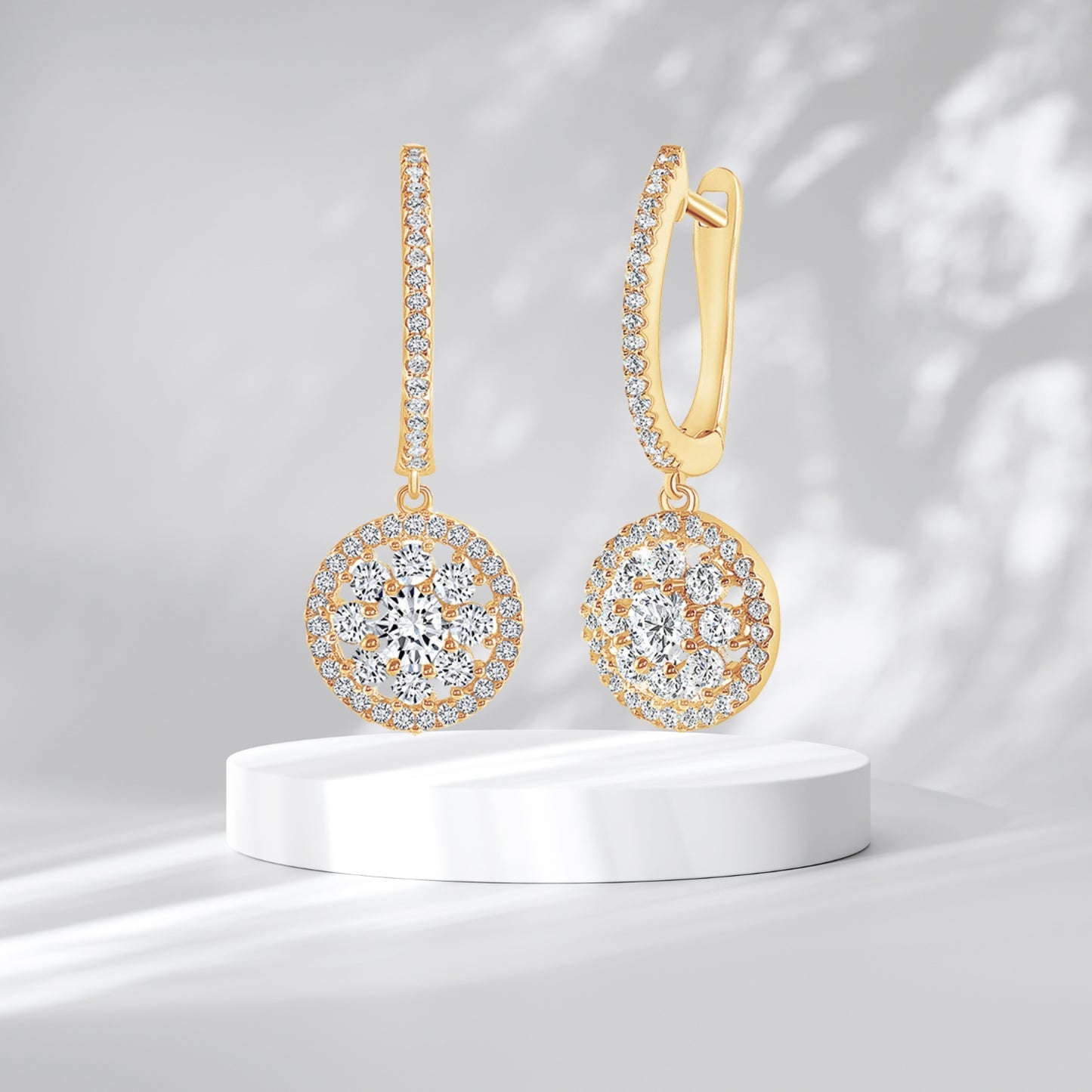 Leverback Earrings for Women Dangle Drop Earrings for Girls Birthday Mothers Day Gifts round