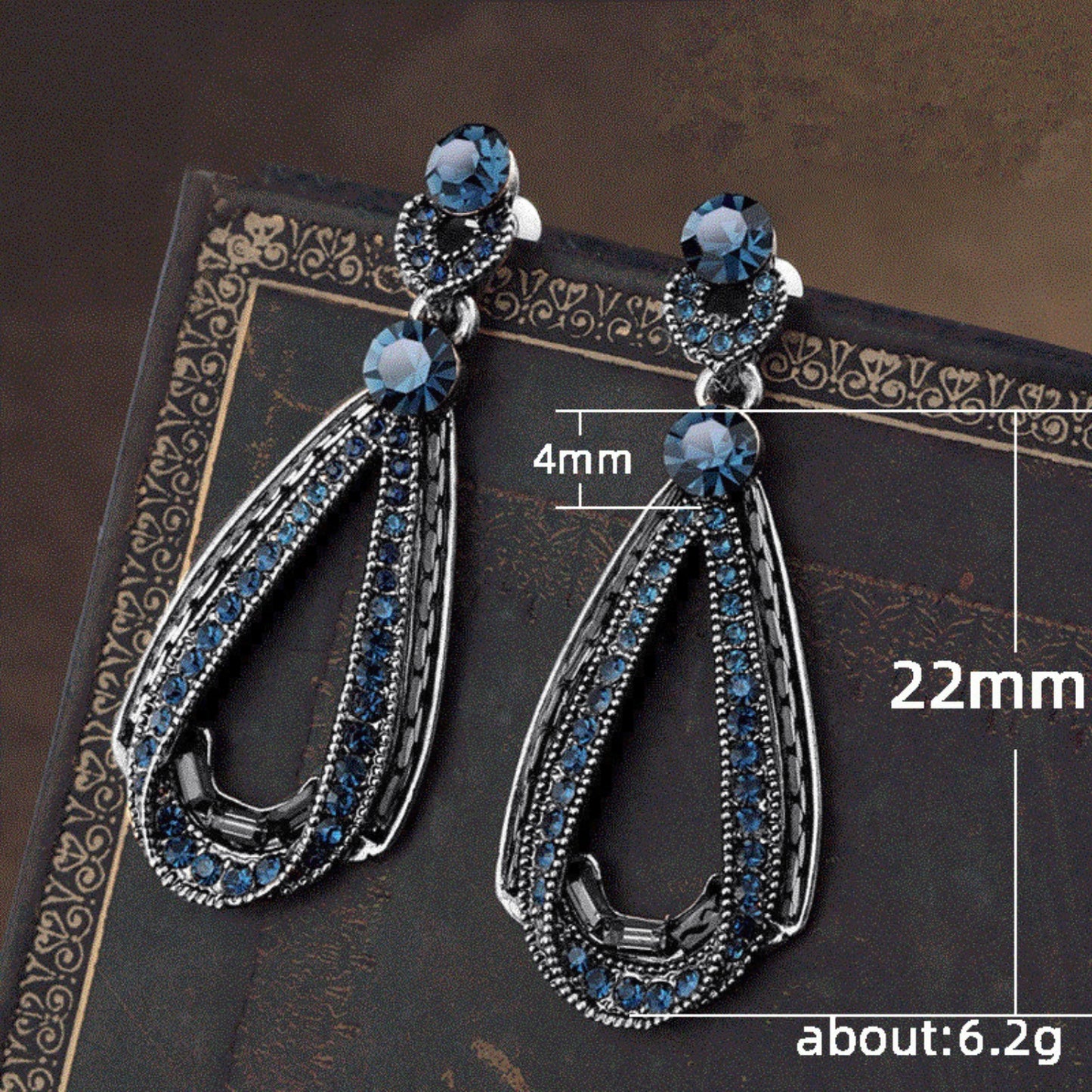 Crystal Wedding Bridal Earrings for Women Long Drop Statement Multi Marquise Cluster Bling Dangle Chandelier Pageant Drag Queen Prom Jewelry