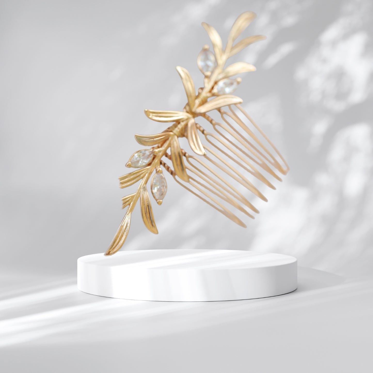 Vintage Hair Side Combs Decorative Hair Combs for Women Pearl Rhinestone Metal Hair Clips