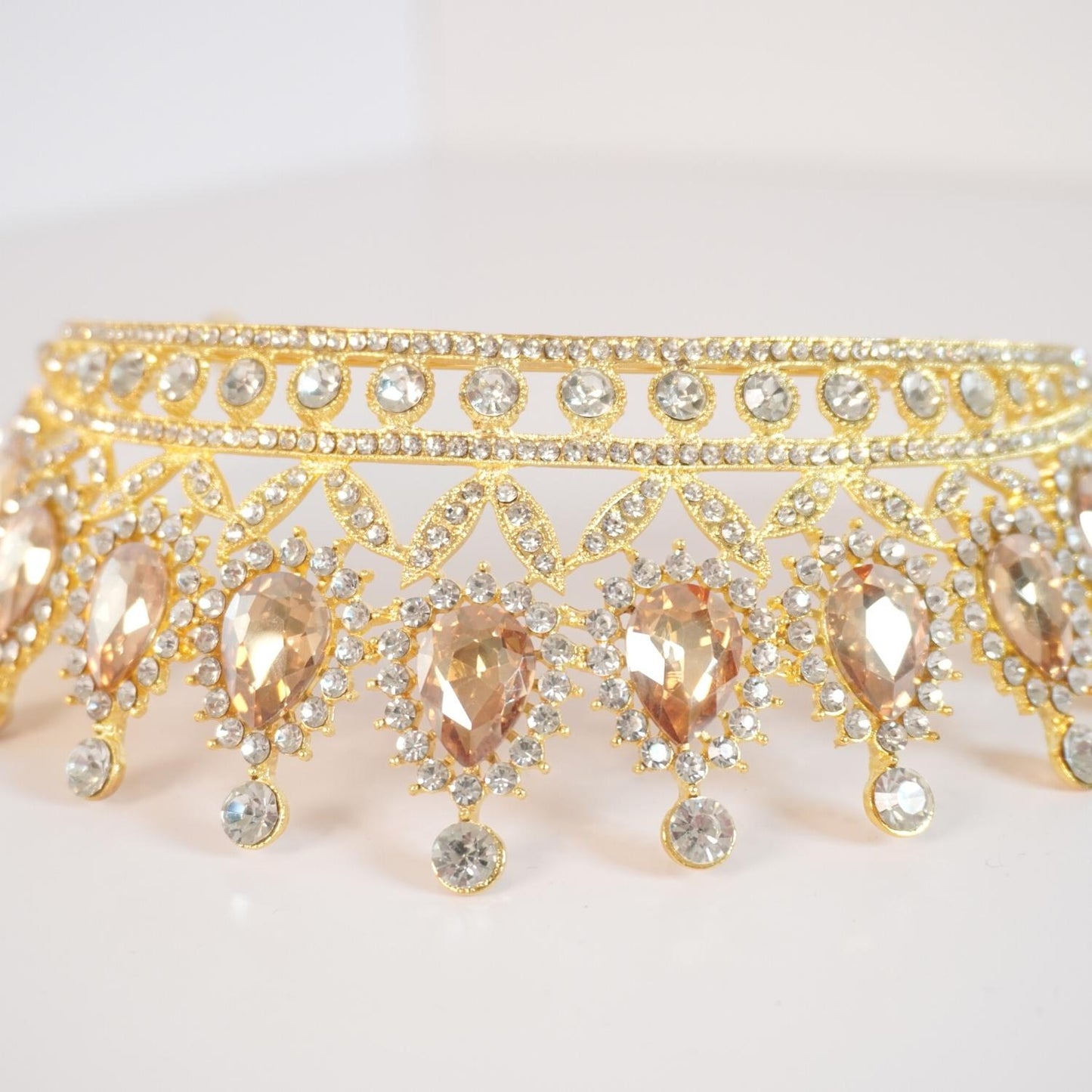 Crowns for Women Princess Crown Tiaras for Women Girls, Rose Gold Tiaras and Crown for Women Wedding Tiara