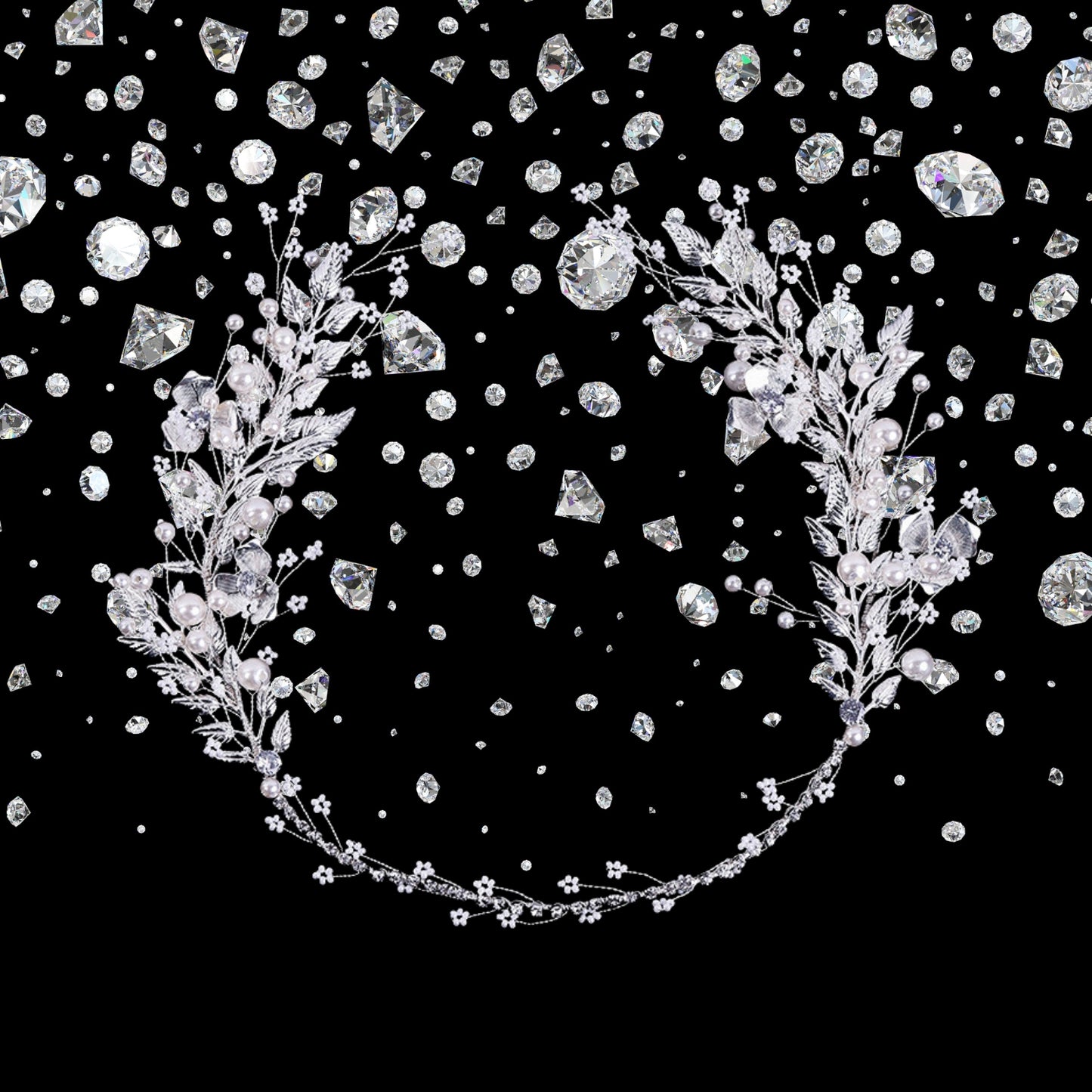 Bridal Hair Piece Bridal Headpieces for Wedding Bridal Headpiece Wedding Headpiece for Bride for Women Girls