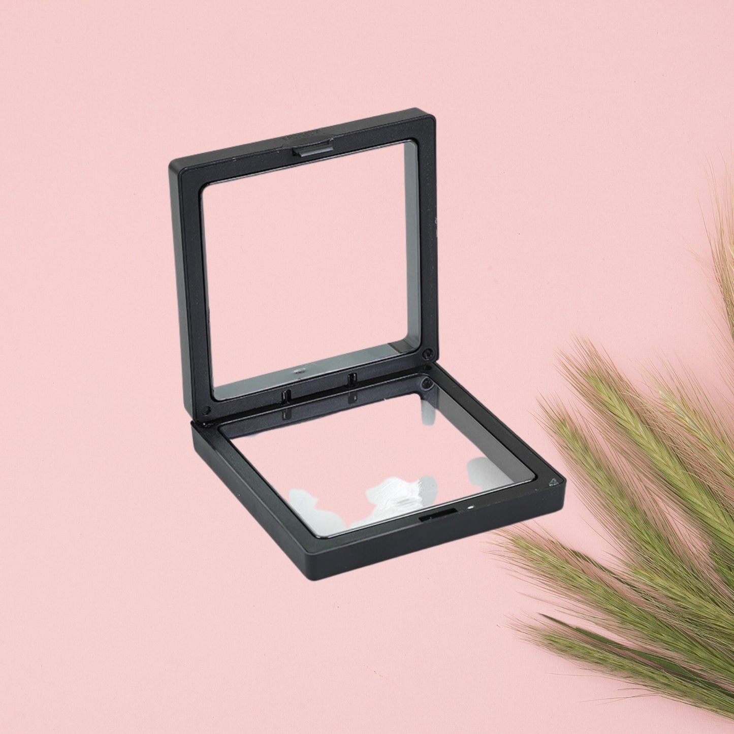 Jewelry Box for Women Girl Wife Display for Earrings Bracelets Rings Black