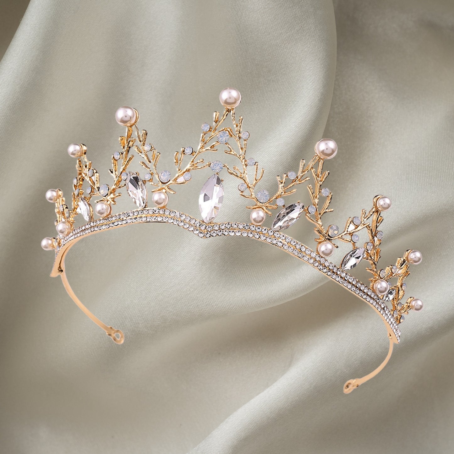 Rhinestone Bridal Tiara for Wedding Birthday Crown Princess Tiaras and Crowns for Women
