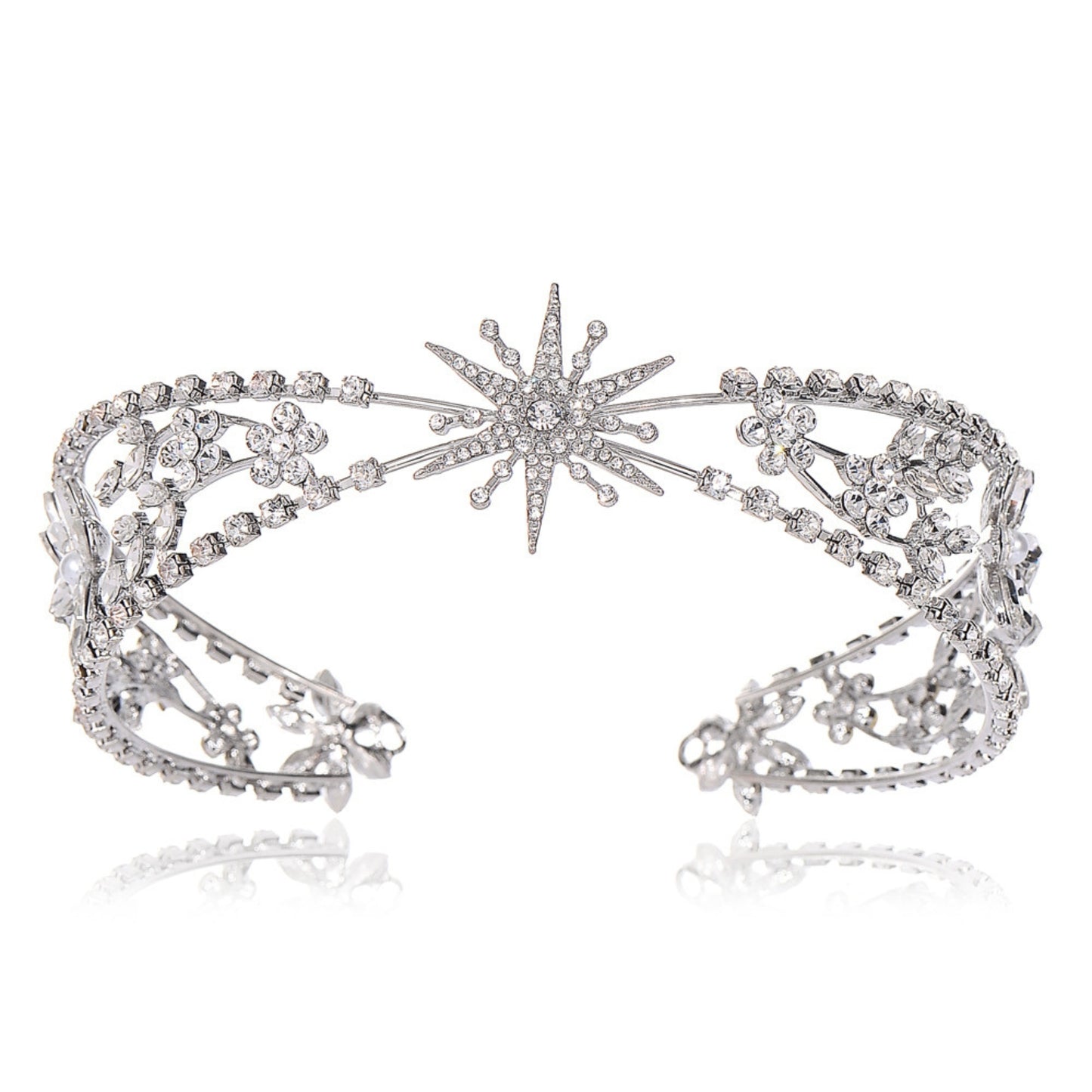 Princess Crown for Women and Girls Crystal Headbands for Bridal, Princess for Wedding and Party