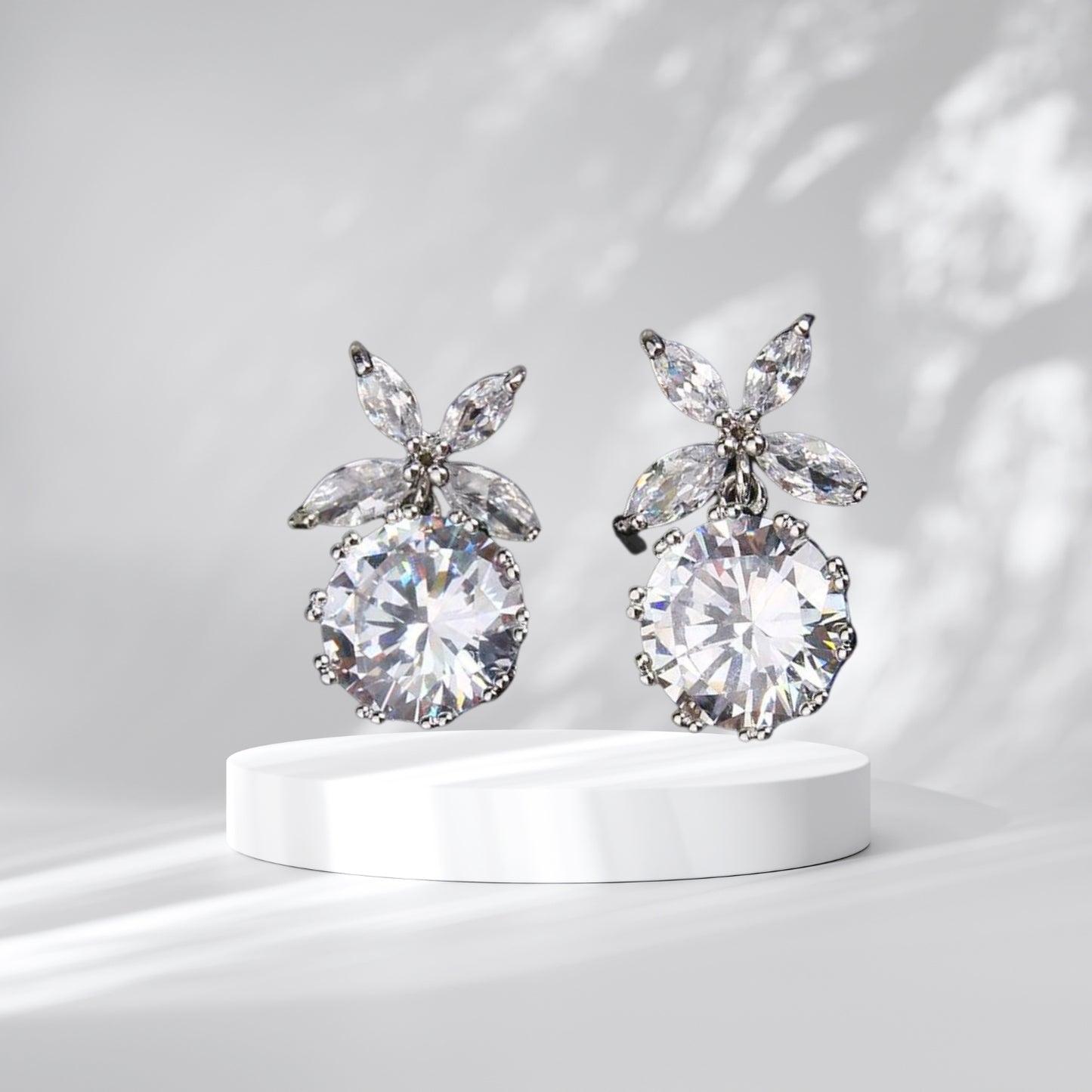 Butterfly Stud Earrings -Pave Butterfly Earrings for Women ，Good Gift for Sister, Lover