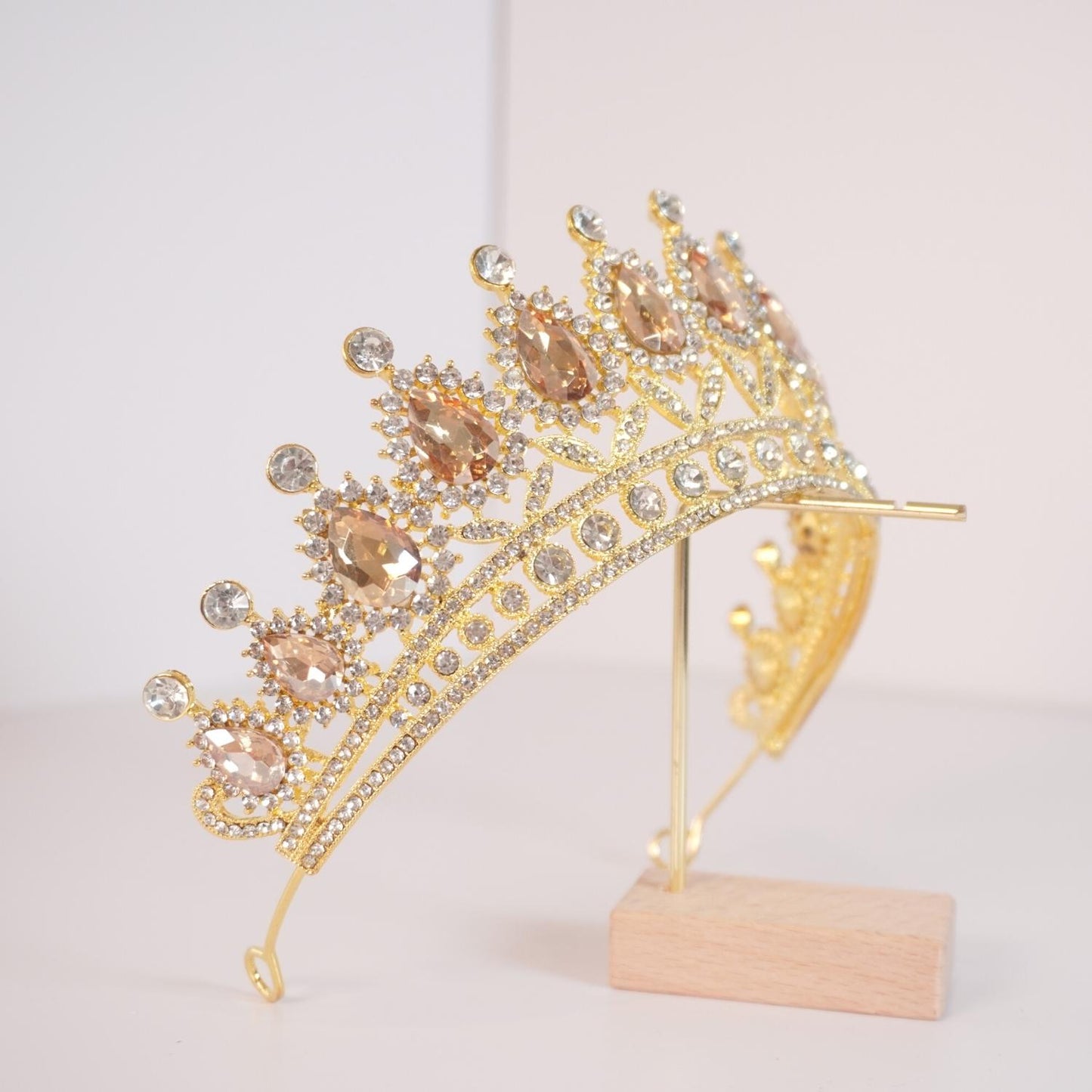Crowns for Women Princess Crown Tiaras for Women Girls, Rose Gold Tiaras and Crown for Women Wedding Tiara