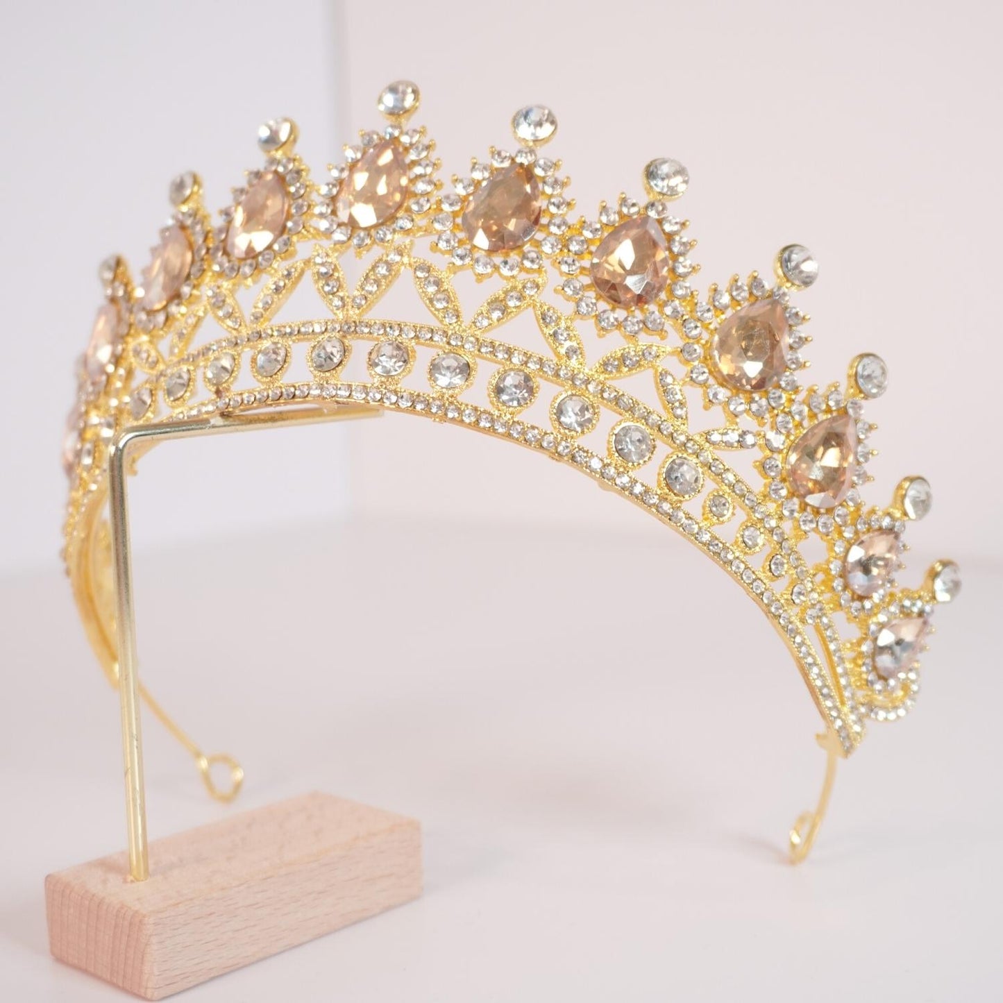 Crowns for Women Princess Crown Tiaras for Women Girls, Rose Gold Tiaras and Crown for Women Wedding Tiara