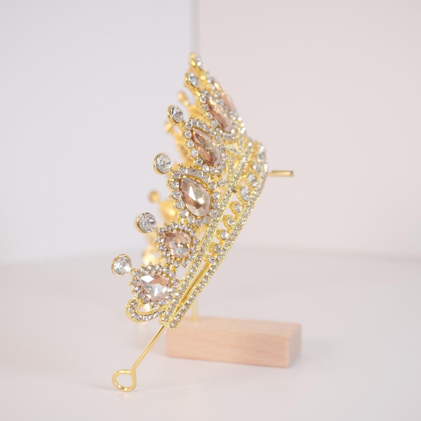 Crowns for Women Princess Crown Tiaras for Women Girls, Rose Gold Tiaras and Crown for Women Wedding Tiara