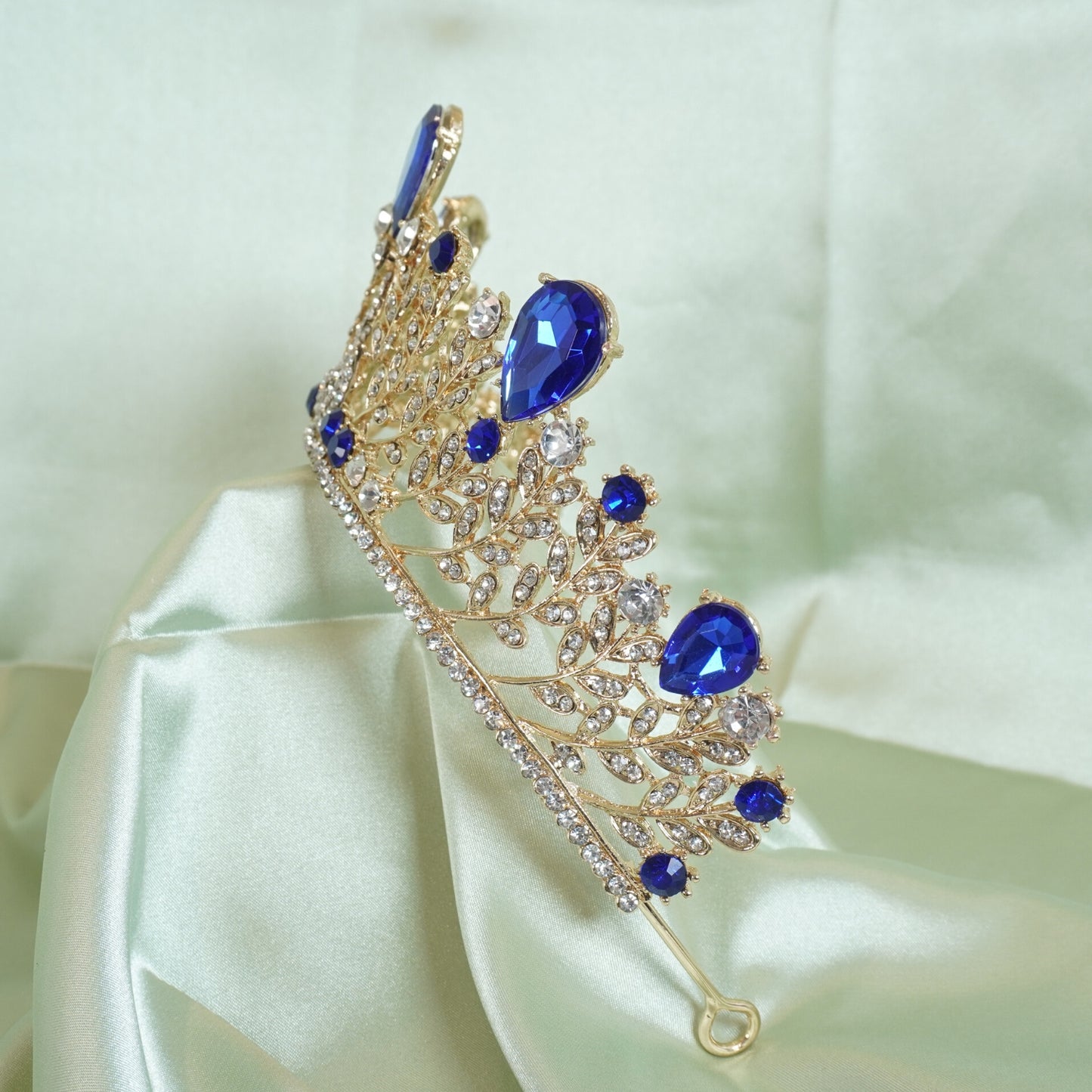 Wedding Crown Queen Tiara Bride Crowns for Women Girls Rhinestone Decor Headband Hairband Princess Birthday Party Tiaras Bridal Hair Ornaments Wedding Supplies Accessories