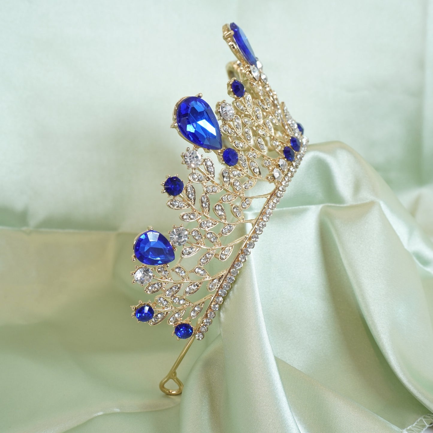 Wedding Crown Queen Tiara Bride Crowns for Women Girls Rhinestone Decor Headband Hairband Princess Birthday Party Tiaras Bridal Hair Ornaments Wedding Supplies Accessories